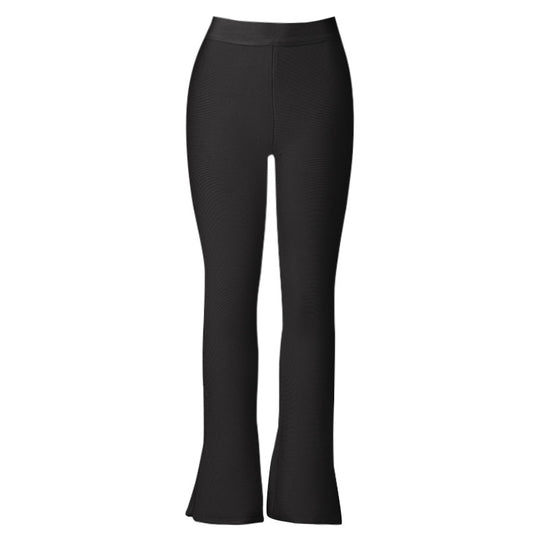 Legging bandage à cheville fendue (grand)