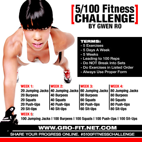 5/100 Fitness Challenge