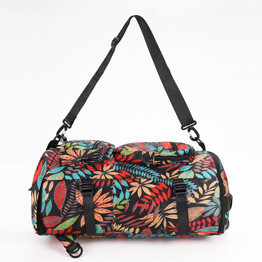 Floral Travel Bookbag