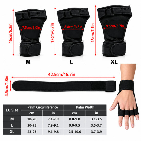 Weightlifting Wrap Gloves