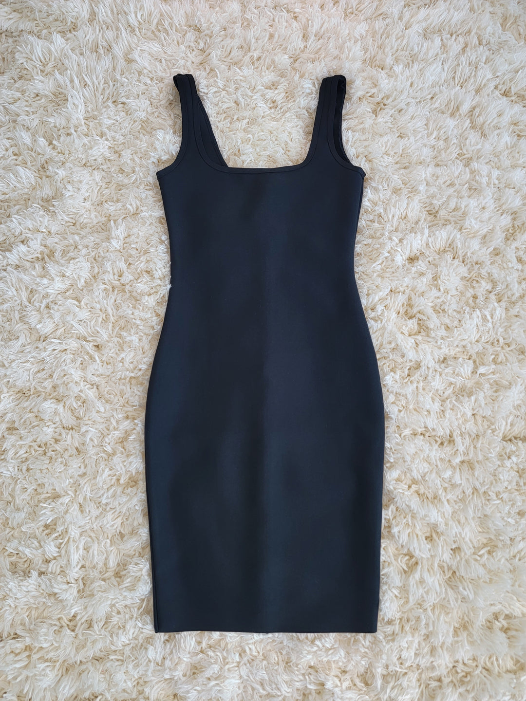 Scoop Neck Sleeveless Bandage Dress