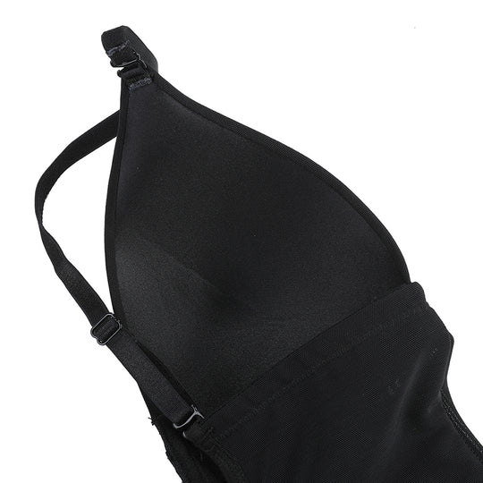 Deep V-Neck Shaper Bodysuit