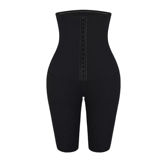 Capris coupe slim double corset haut