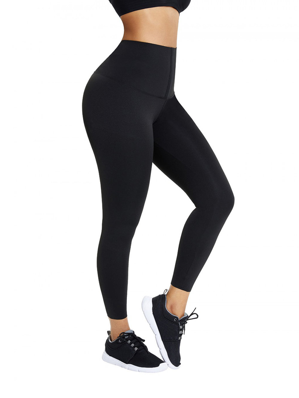High Waist Corset Leggings (Black)